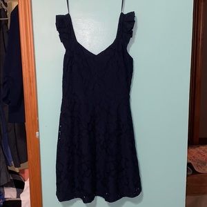 Navy Lace Dress